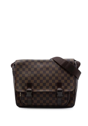 Louis Vuitton Pre-Owned 2008 Damier Ebene Melville crossbody bag - Brown