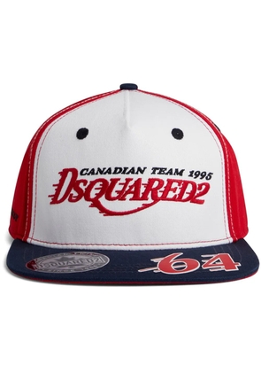 DSQUARED2 logo-embroidered cotton baseball cap
