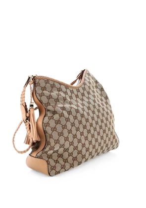 Gucci Pre-Owned Marrakech GG Canvas Medium hobo bag - Brown