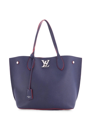 Louis Vuitton Pre-Owned Lockme Go Tote Leather satchel - Blue