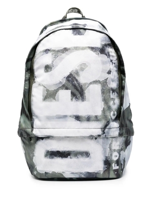 Diesel Rave X camouflage-print backpack - Green