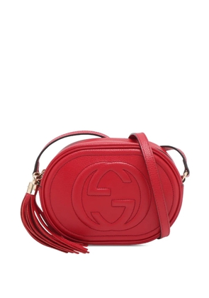 Gucci Pre-Owned 2000-2015 Calfskin Soho crossbody bag - Red