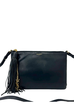 Saint Laurent Pre-Owned 2019 Teen Calfskin Monogram crossbody bag - Blue