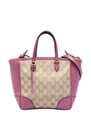Gucci Pre-Owned 2016-2026 Small GG Canvas Bree satchel - Pink