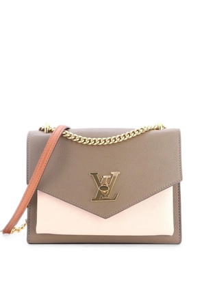 Louis Vuitton Pre-Owned Mylockme Handbag Leather BB crossbody bag - Brown