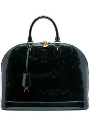 Louis Vuitton Pre-Owned 2010 Monogram Vernis Alma GM handbag - Green