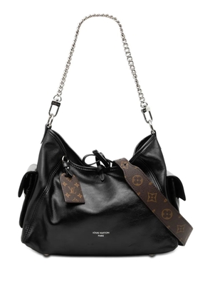 Louis Vuitton Pre-Owned 2021-2026 Lambskin CarryAll Cargo Vibe PM satchel - Black