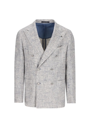 Tagliatore double-breasted blazer - Grey