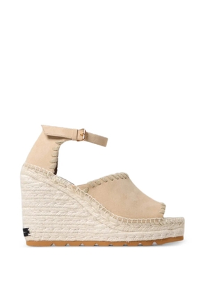 Stella McCartney Gaia wedge sandals - Neutrals