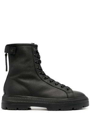 Woolrich rear zip fastening boots - Black