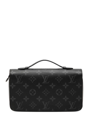 Louis Vuitton Pre-Owned 2010-2026 Monogram Eclipse Zippy XL Wallet long wallets - Black