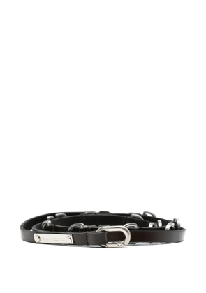 Paloma Wool Nora carabiner-clasp leather belt - Brown