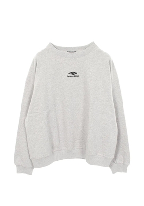 Balenciaga Pre-Owned 2010s logo-embroidered sweatshirt - Grey