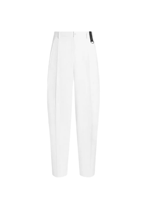 Dolce & Gabbana cotton gabardine trousers - White