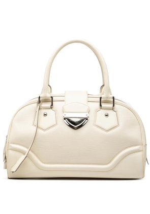 Louis Vuitton Pre-Owned 2007 Epi Bowling Montaigne GM handbag - White