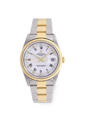 Rolex Oyster Perpetual Date 34mm watch - White