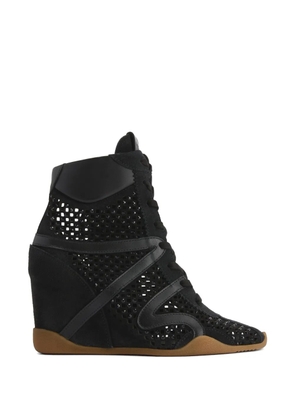 Giuseppe Zanotti Top wedge sneakers - Black