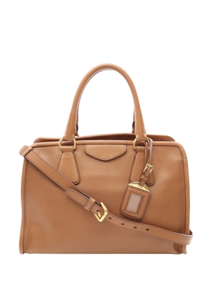 Prada Pre-Owned 2013-2026 City Calf satchel - Brown