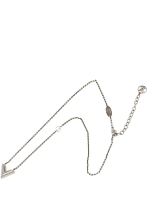 Louis Vuitton Pre-Owned 2023 Brass Essential V Supple Necklace costume necklace - Silver