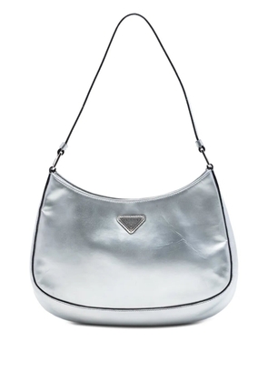 Prada Pre-Owned 2010-2026 Spazzolato Cleo shoulder bag - Silver