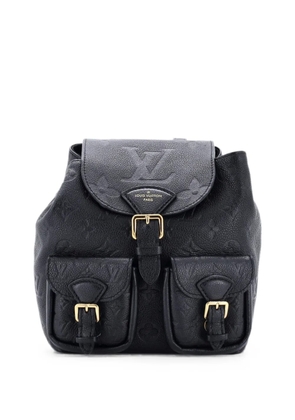 Louis Vuitton Pre-Owned Backup Monogram Empreinte Leather backpack - Black