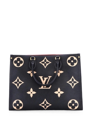 Louis Vuitton Pre-Owned OnTheGo Tote Bicolor Monogram Empreinte Giant MM shoulder bag - Black