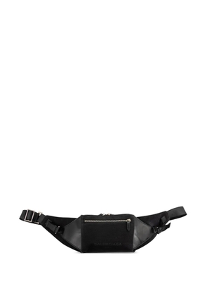 Balenciaga Pre-Owned 2019 Canvas and Leather Neo Lift belt bag - Black