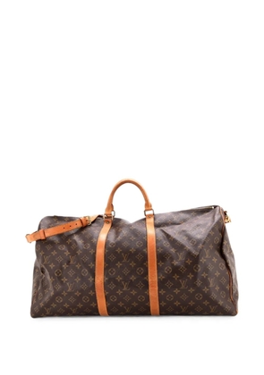 Louis Vuitton Pre-Owned Keepall Bandouliere Bag Monogram Canvas 60 travel bag - Brown