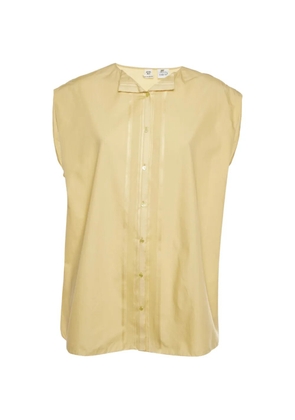Hermès Pre-Owned cotton blouse - Yellow