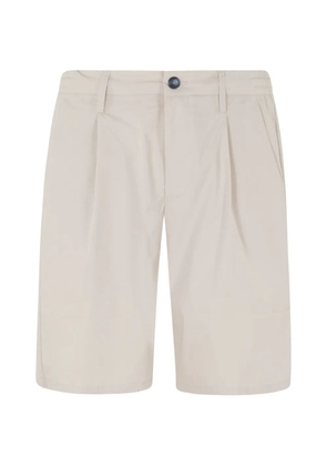 Re-Hash elasticated-waist tailored shorts - Neutrals