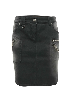 Galliano denim midi skirt - Grey