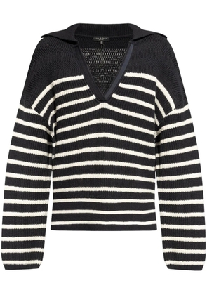 rag & bone Jen polo sweater - Black