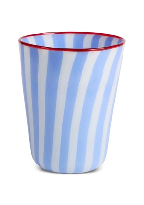 Lisa Corti Circus striped vase - Blue