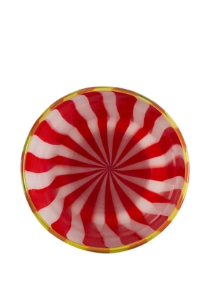 Lisa Corti Circus striped vase - Red