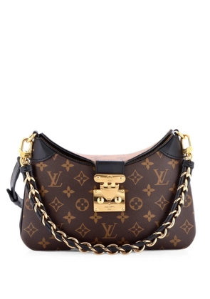 Louis Vuitton Pre-Owned LV Twinny Handbag Monogram Canvas and Reverse Monogram Canvas with Leather shoulder bag - Brown