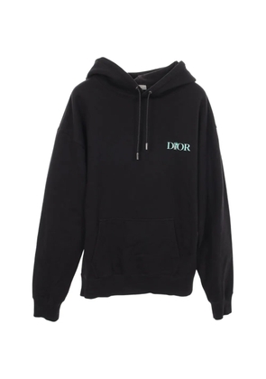 Christian Dior Pre-Owned 2010s Jardin floral-embroidered hoodie - Black