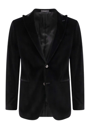 Corneliani velvet blazer - Black