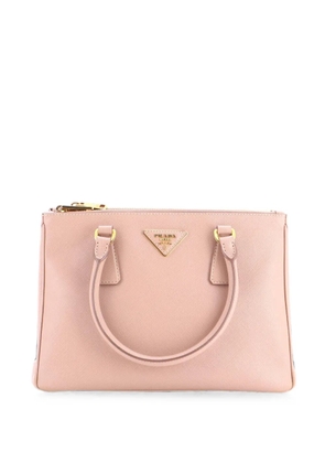 Prada Pre-Owned Galleria Double Zip Saffiano Leather Medium tote bag - Neutrals