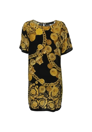 Versace Pre-Owned Baroque chain-print top - Black