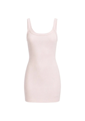 GUESS USA ribbed-knit sleeveless mini dress - Pink