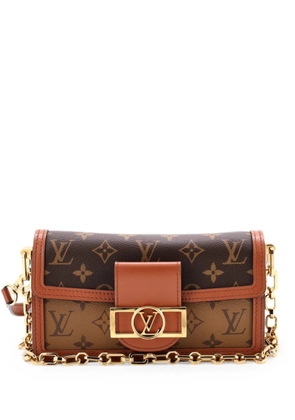 Louis Vuitton Pre-Owned Dauphine Reverse Monogram Canvas East West shoulder bag - Brown