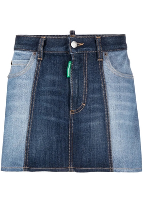DSQUARED2 One Life One Planet denim skirt - Blue
