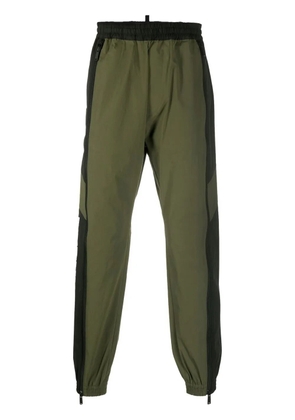 DSQUARED2 logo-print track pants - Green