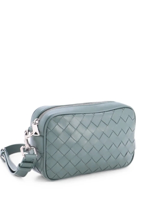 Bottega Veneta Pre-Owned Zip Camera Bag Intrecciato Nappa Small crossbody bag - Green