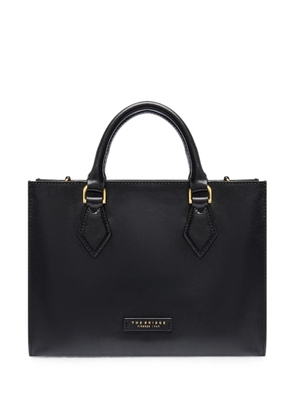 The Bridge Ida leather shoulder bag - Black