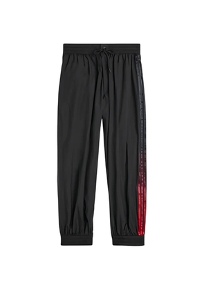 Y3 Sport side-stripe track pants - Black