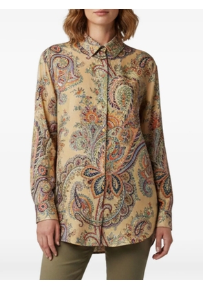 Etro Pre-Owned paisley-print shirt - Neutrals