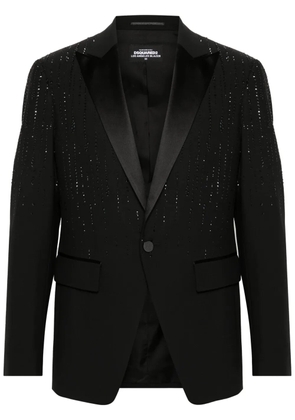 DSQUARED2 Raindrops L.A. crystal-embellished blazer - Black