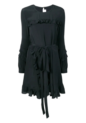 IRO ruffle detail dress - Black
