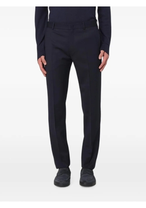 PT Torino pressed-crease slim-fit tailored trousers - Blue